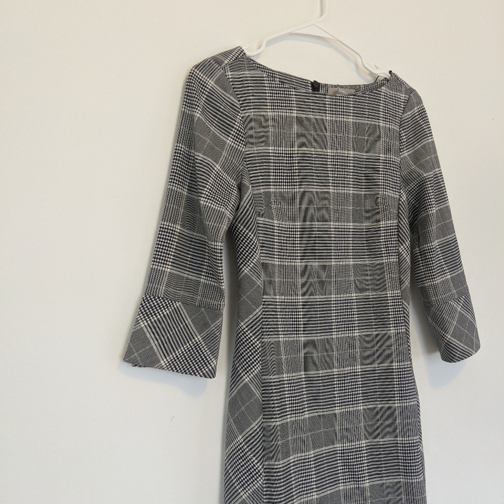 Plaid work/cocktail dress